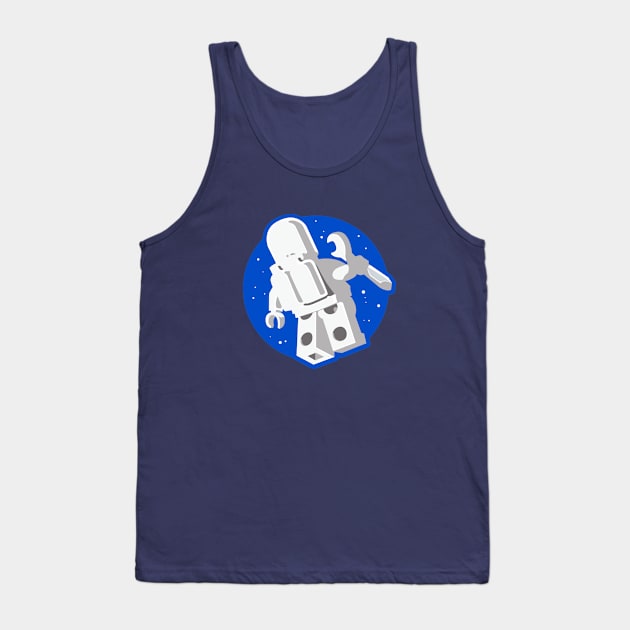 Space Repairs Tank Top by WayBack